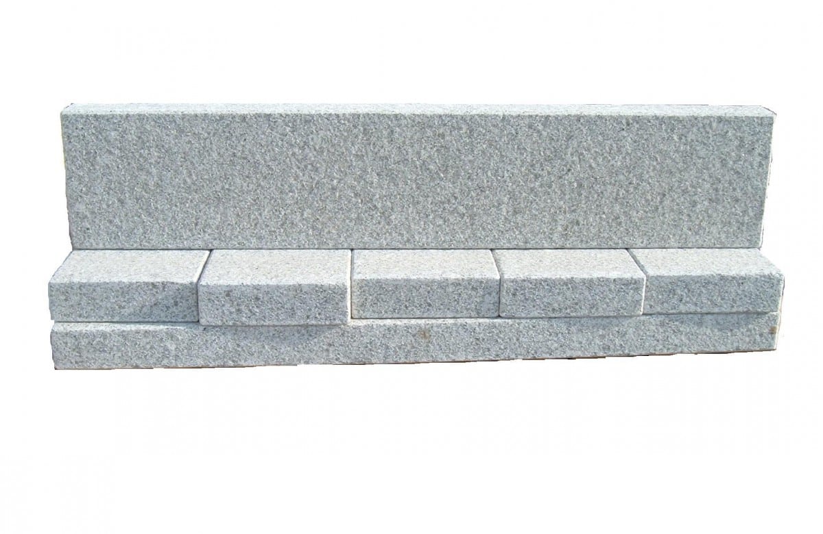 Granit Kantensteine grau